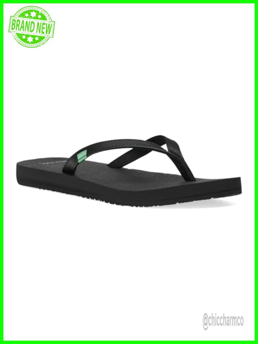 Yoga Mat Footbed Flip Flops for Women - Yoga Sandals